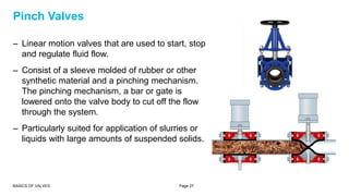 Valve Pinwheeling Basics of valves | PPTX