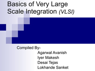 Basics Of VLSI | PPT | Physics | Science