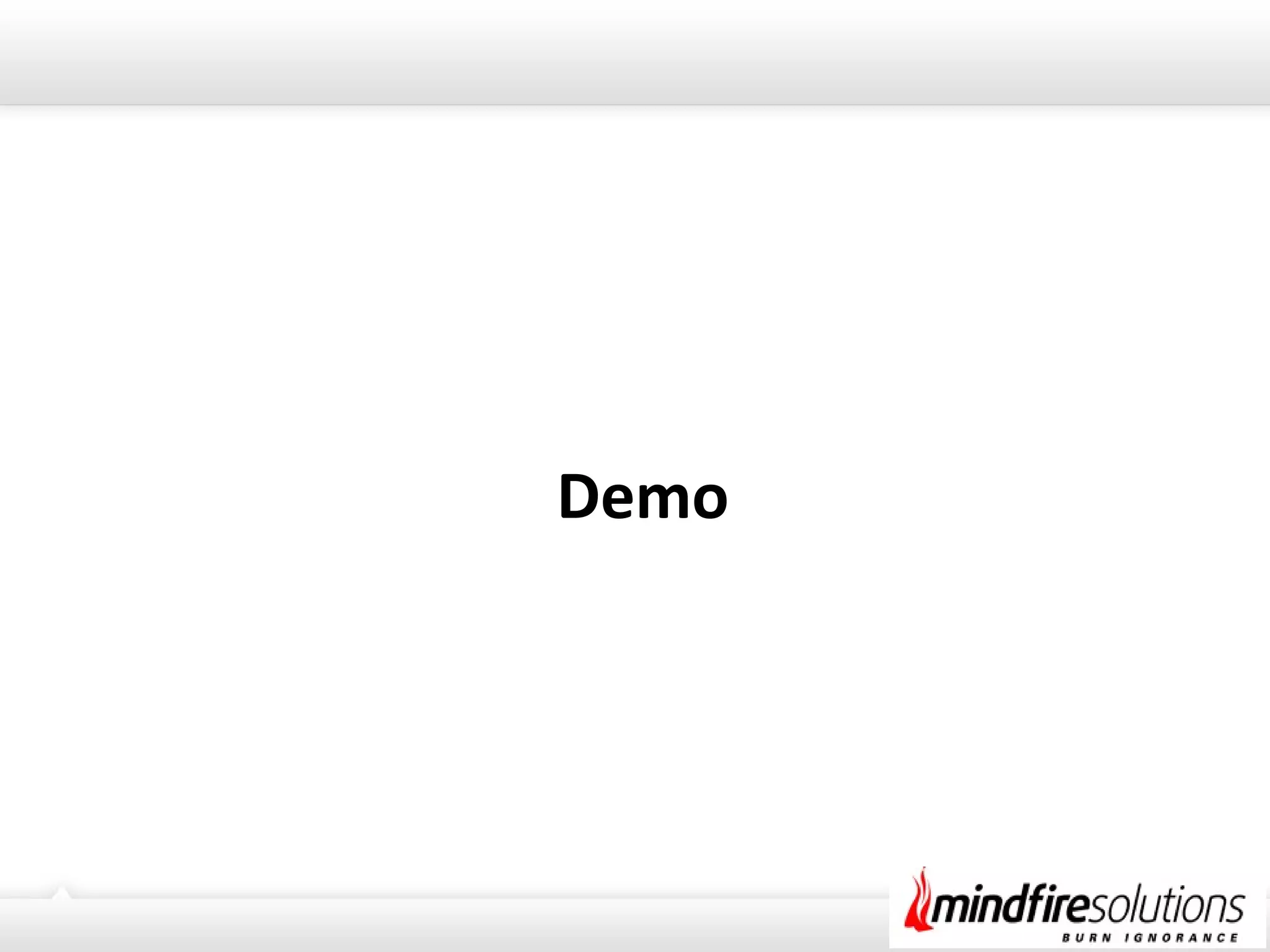 Demo
 