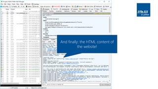 Basics of Web Technologies | 2017 | Andreas Jakl | FH St. Pölten
And finally: the HTML content of
the website!
 