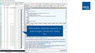 Basics of Web Technologies | 2017 | Andreas Jakl | FH St. Pölten
Afterwards: separate requests to
load images, JavaScript, styles,
etc.
 