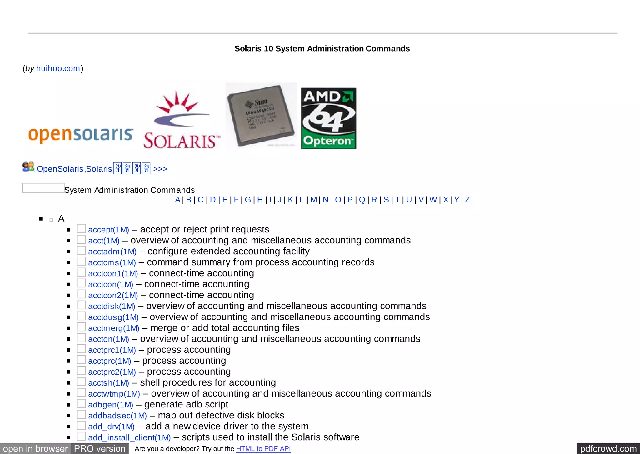 Basic solaris 10 system administration commands | PPT