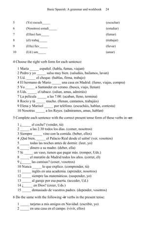 Basic spanish a grammar and workbook grammar workbooks english and spanish edition.pdf