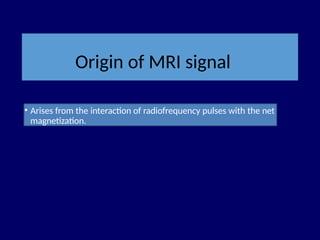 Basics Physics of MRI1 (4).pptx, Radiation physics | PPTX