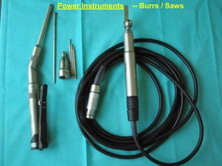 Power Instruments -- Burrs / Saws
 