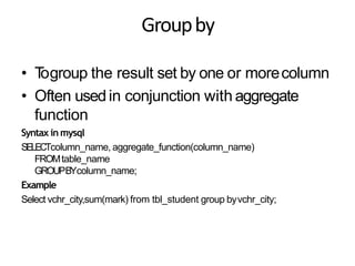Basic sql Commands | PPT