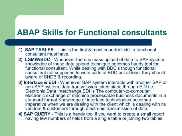 Basics SAP | PPT