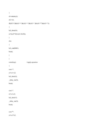 Basic standard calculator | DOCX