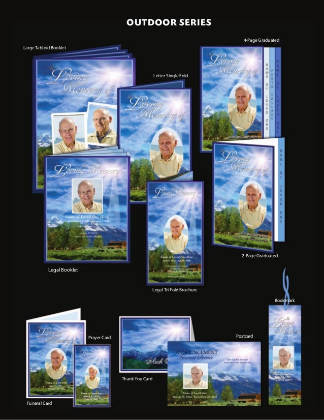 funeral program examples