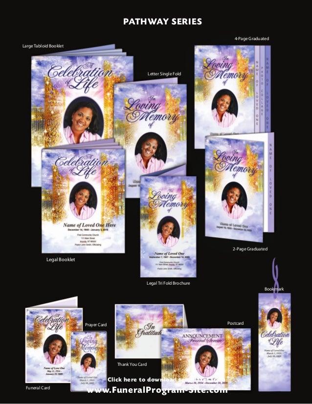 funeral program examples