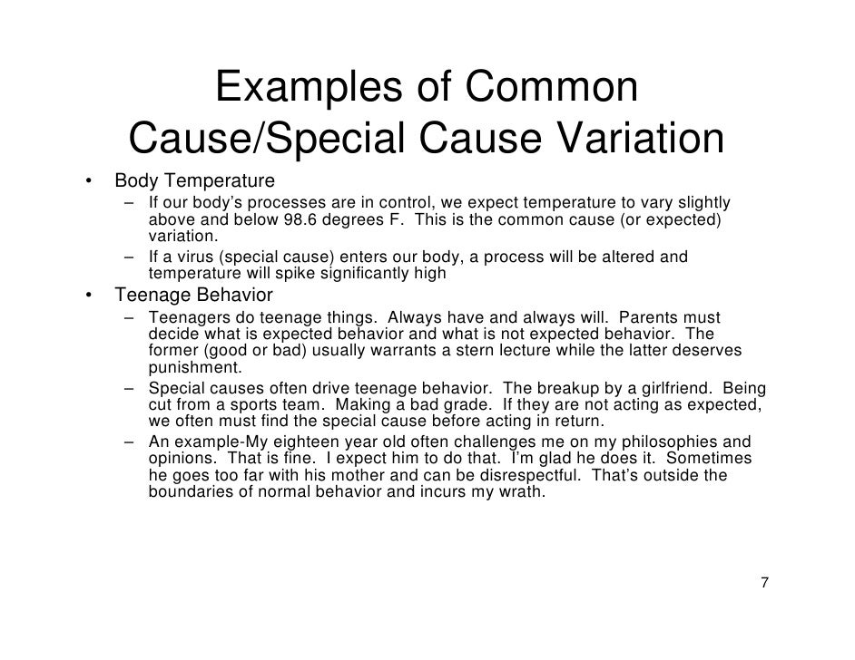 Basic Statistical Process Control
