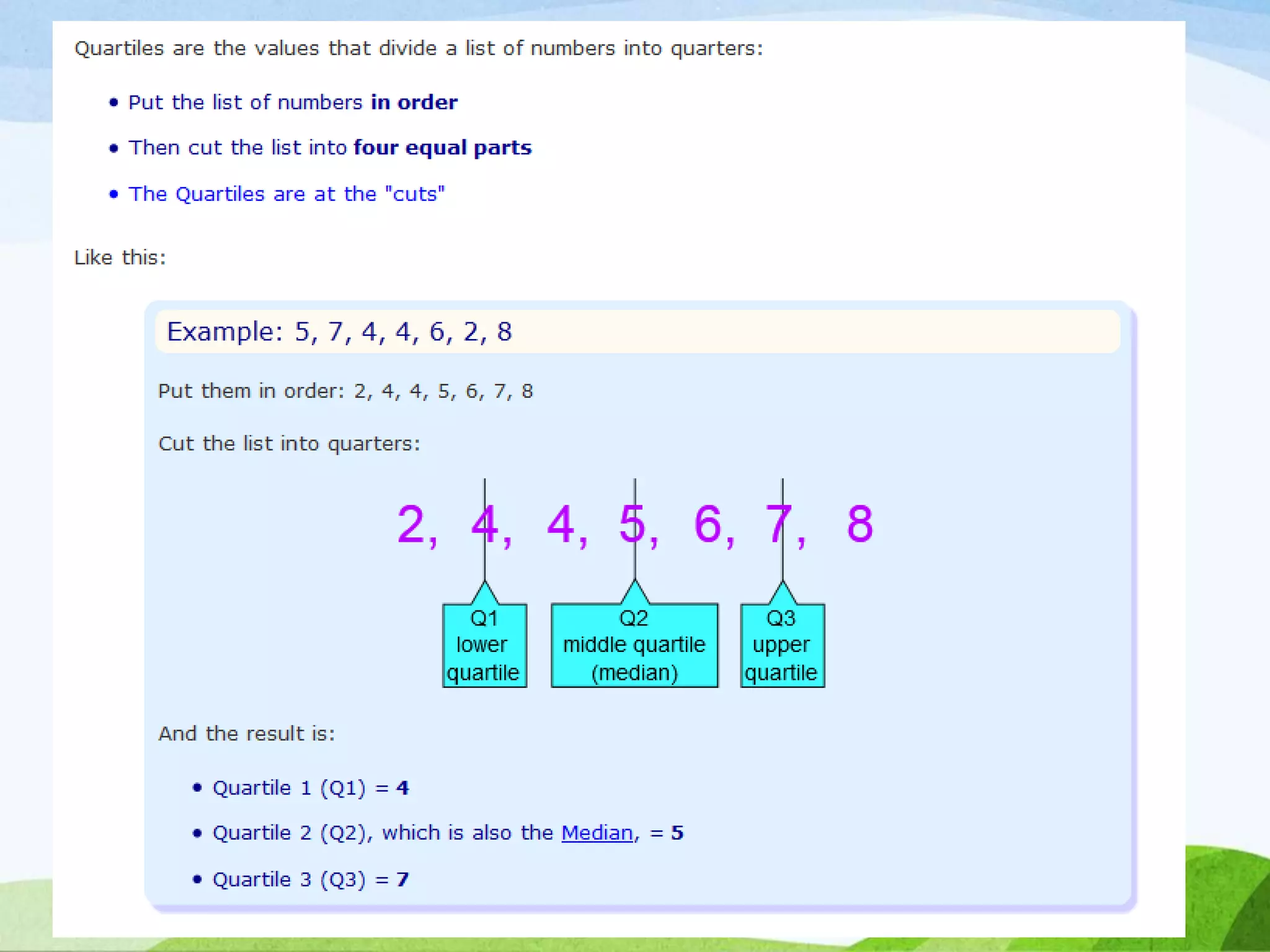 Basic statistics | PPT