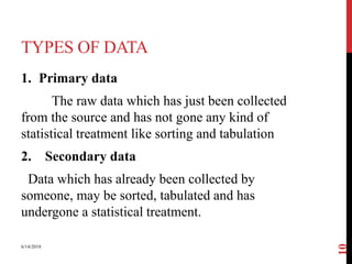 Basic statistics | PPTX