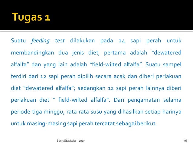 Basic Statistics 9 Hypothesis Testing