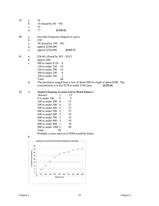 Basic statistics for business and economics canadian 5th edition lind ...