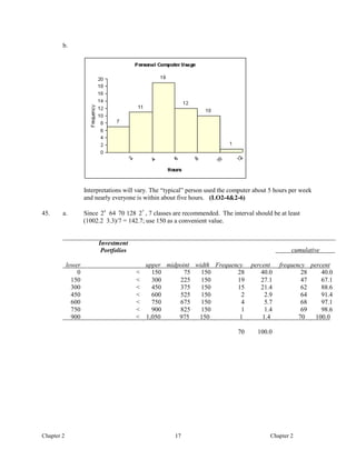 Basic statistics for business and economics canadian 5th edition lind ...