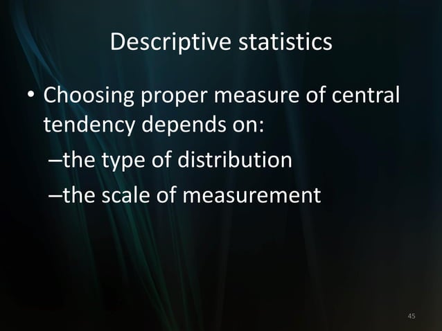 basic statisticsfor stastics basic knolege | PPT
