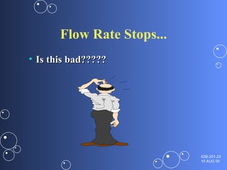 Flow Rate Stops... Is this bad????? 