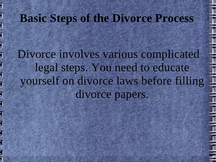 Steps In A Divorce Case _ The Divorce Process: What to Expect Step by ...