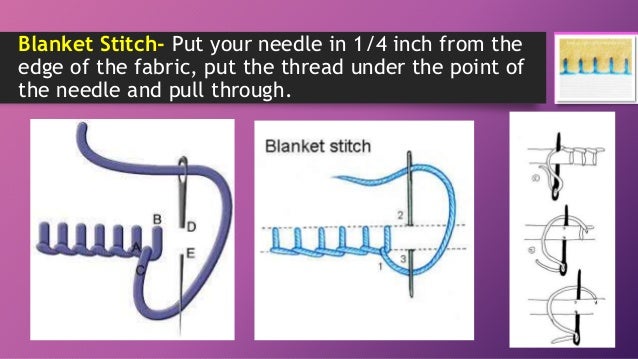 Basic Stitches Basic Stitches