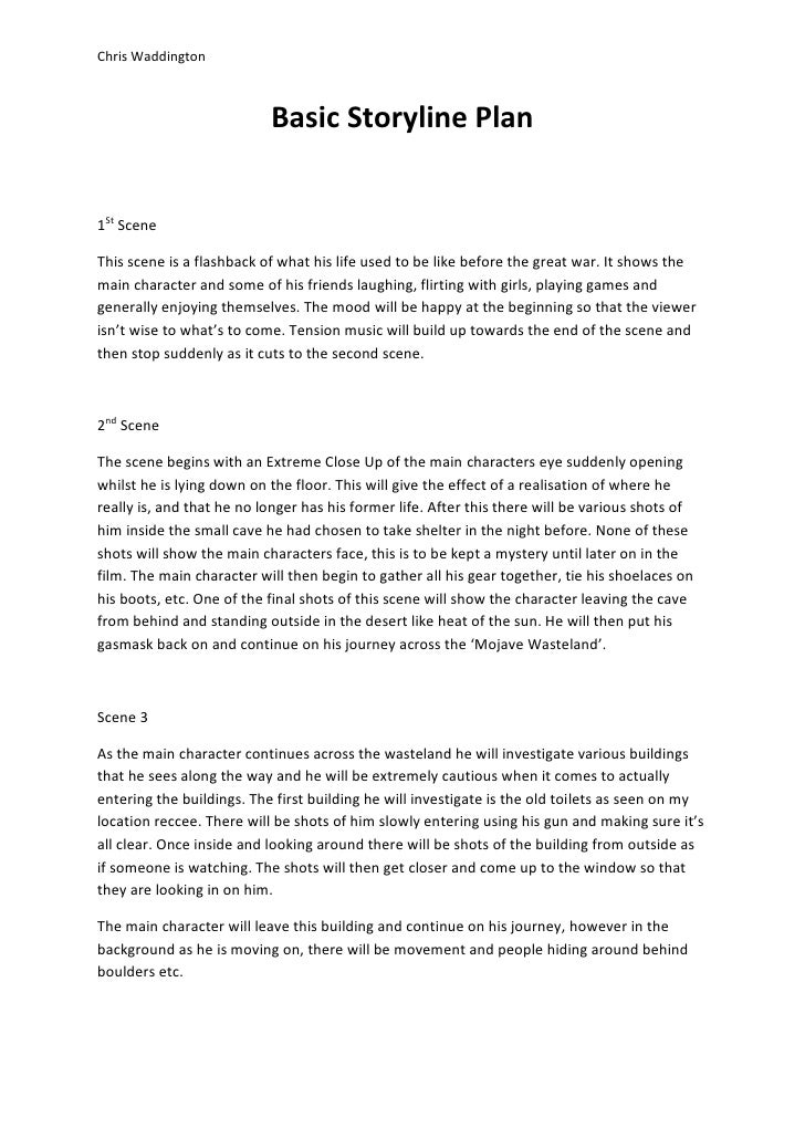 Basic Storyline Plan basic-storyline-plan