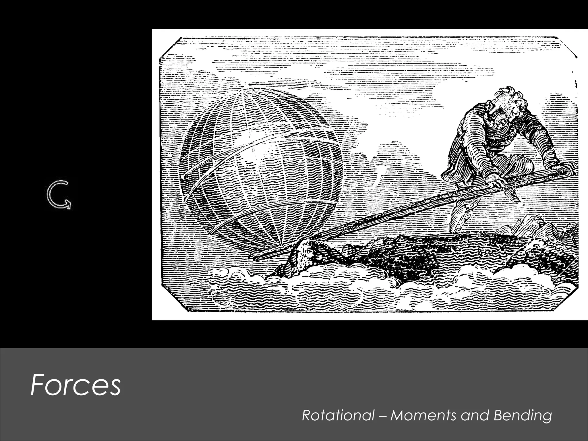 Rotational – Moments and Bending
Forces
 