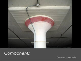 Columns - concrete
Components
 