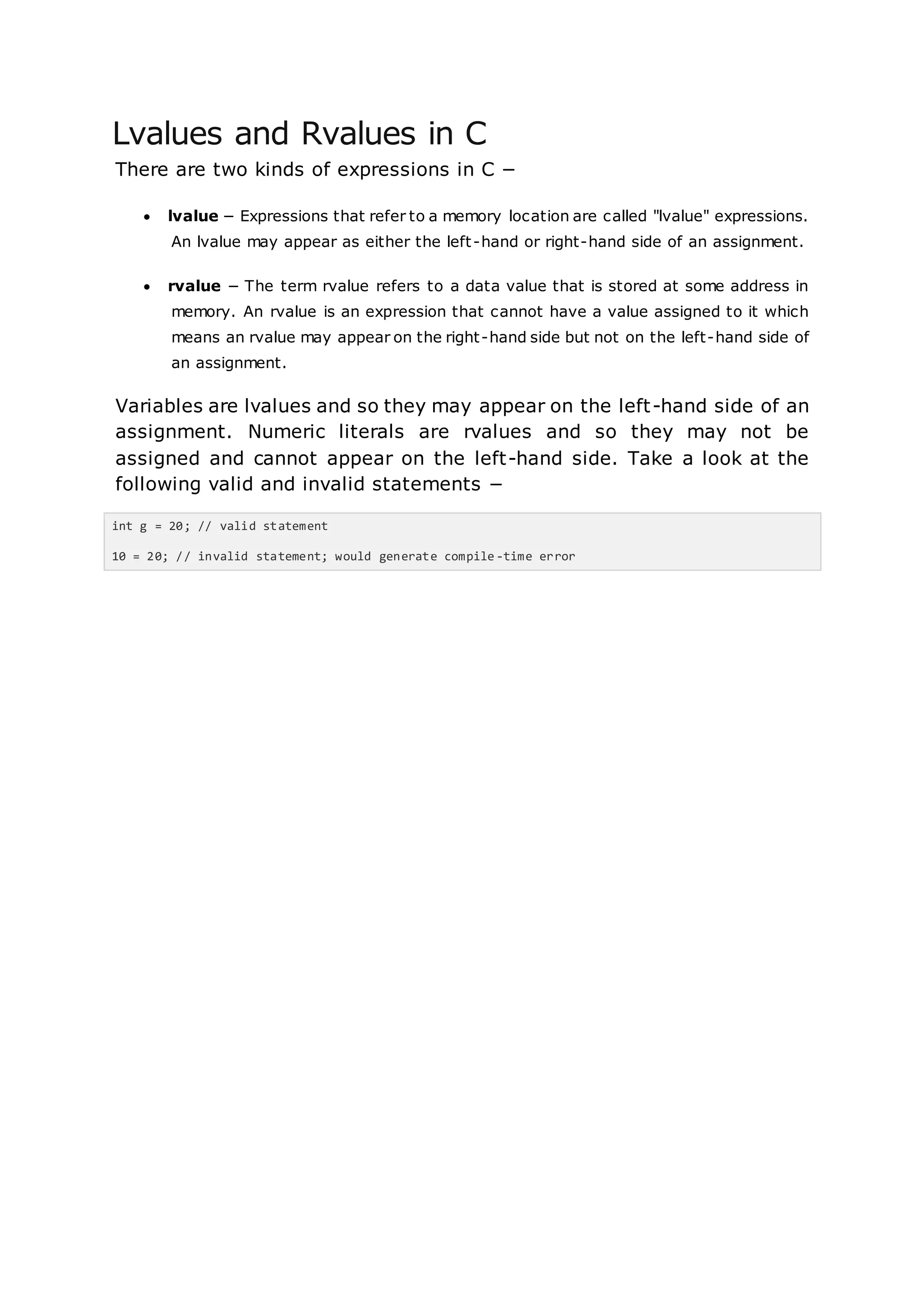 Basic structure of c programming | PDF