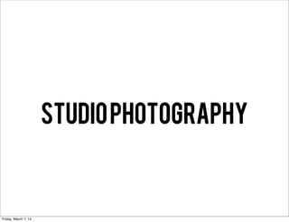 Basic studio lighting | PDF