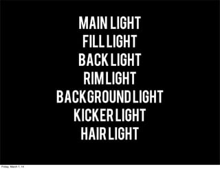 Basic studio lighting | PDF