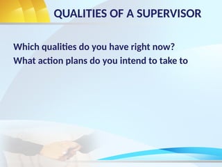 Basic_Supervisory_Skills for developmental growth | PPTX