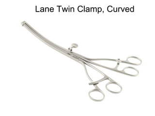 Lane Twin Clamp, Curved
 