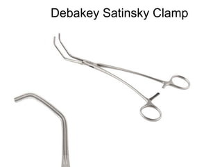 Debakey Satinsky Clamp
 