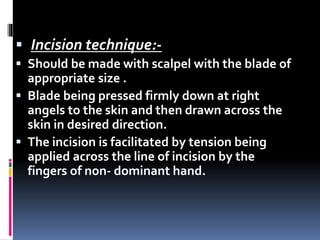 Basic surgical skills^j by dr mehraj ud deen kuloo | PPTX