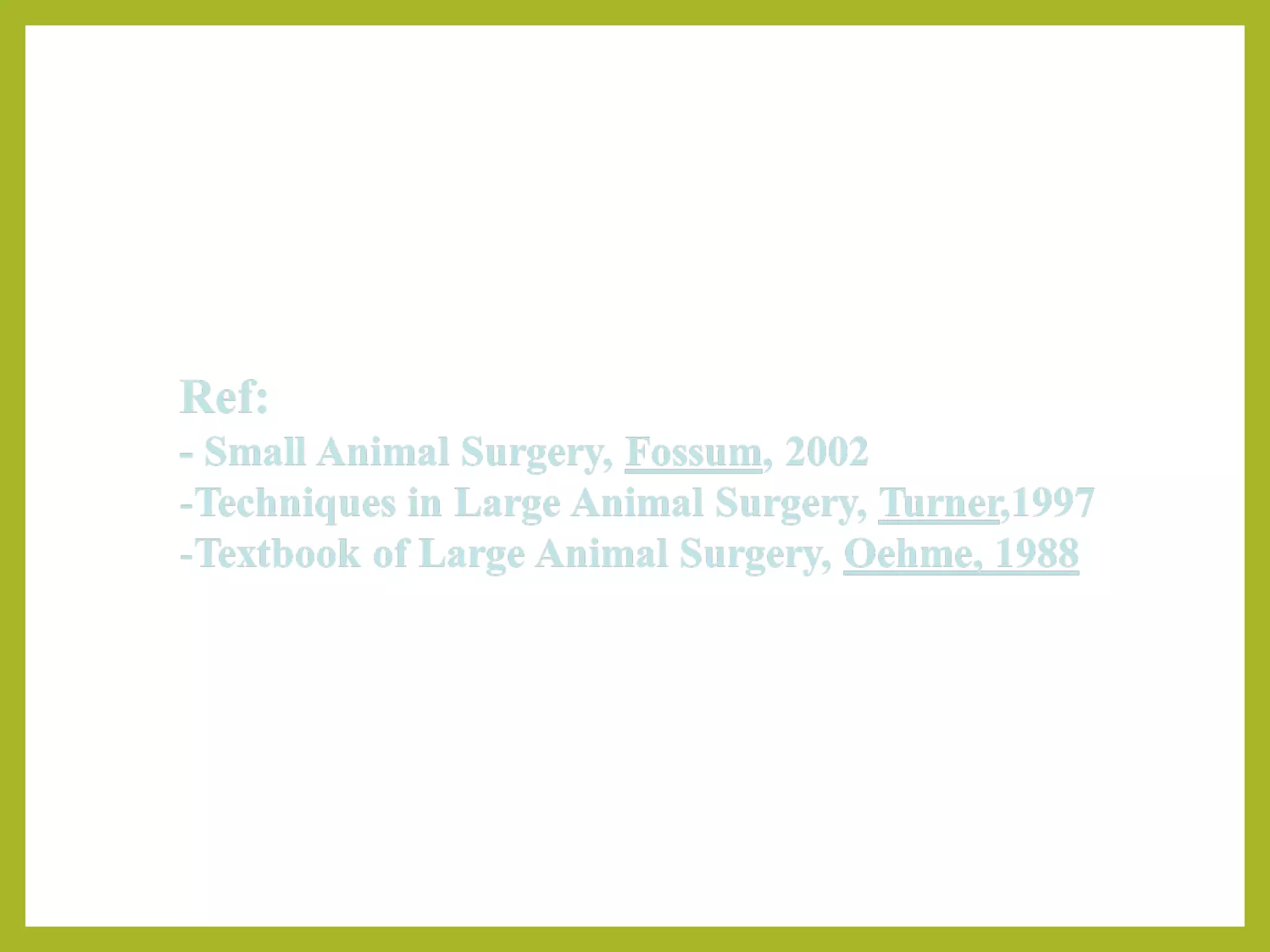 Basic suture patterns