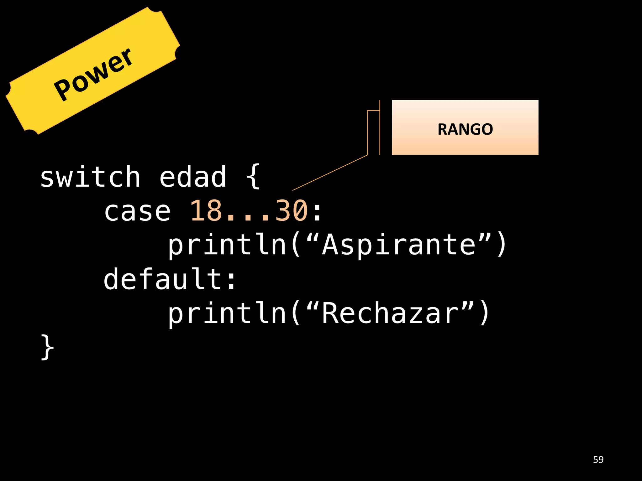 Valores#Opcionales#
40#
 