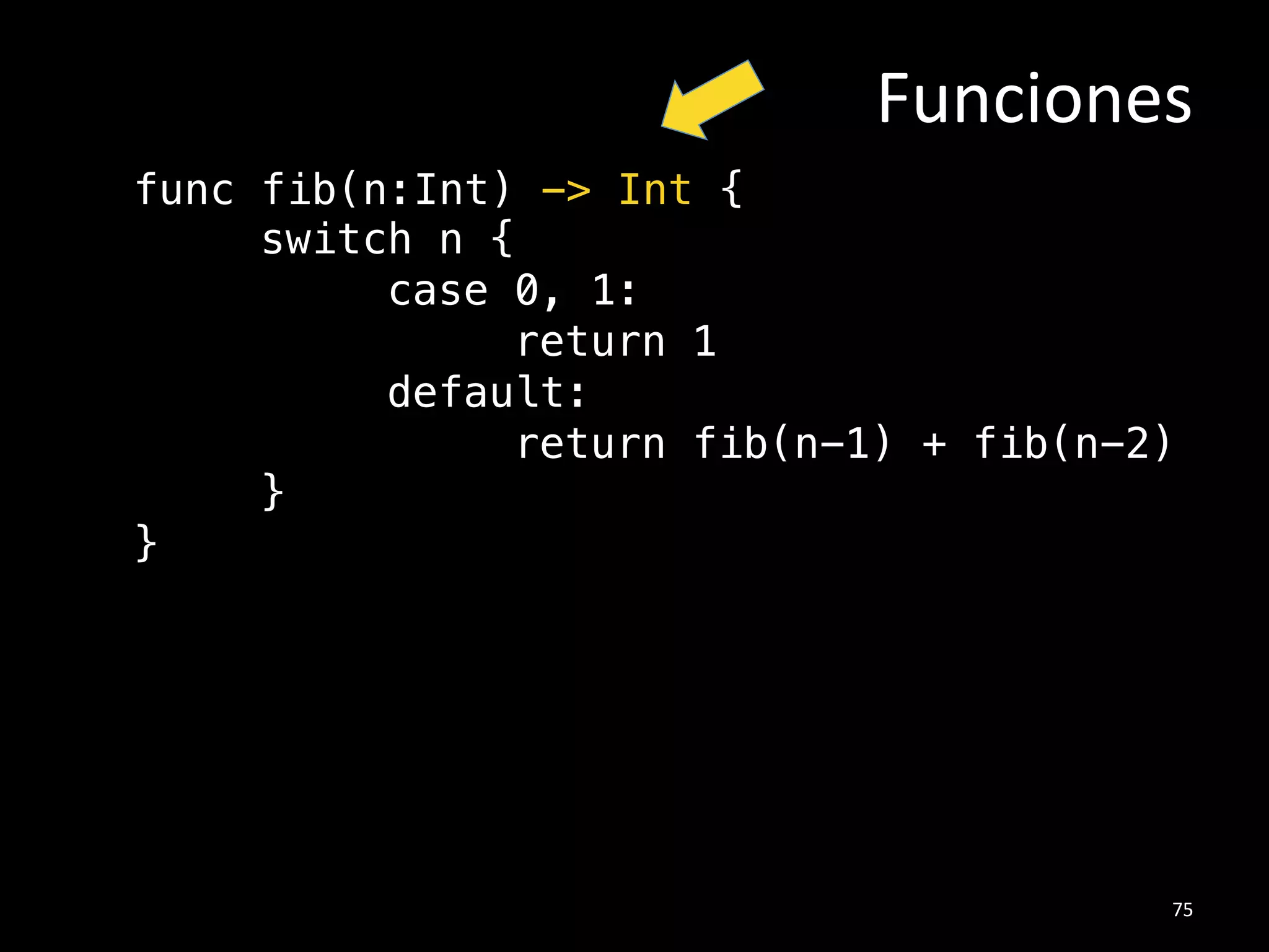 Rangos#y#sentencia#switch#
57#
 