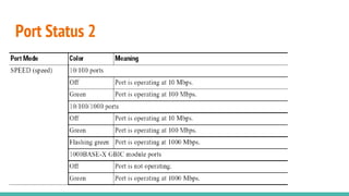 Basic switching concepts and configuration | PPTX