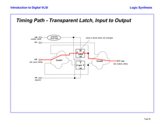 Basic synthesis flow and commands in digital VLSI | PPT