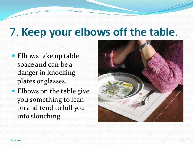 Basic Table Manners basic-table-manners
