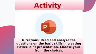 Basic Tasks For Creating A Powerpoint Presentation.pptx