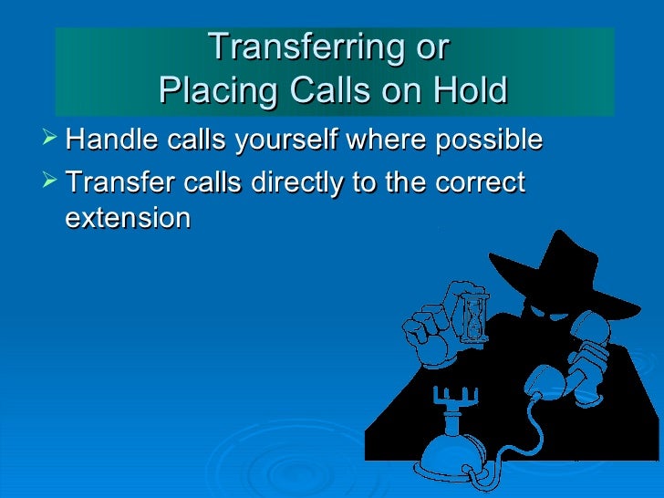 transferring calls