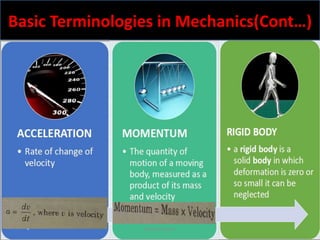 Basic Terminologies in Mechanics(Cont…)
Shaik Nayeem 7
 