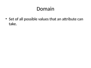 Comprehensive Introduction to Basic RDBMS Terminologies and Concepts | PPTX
