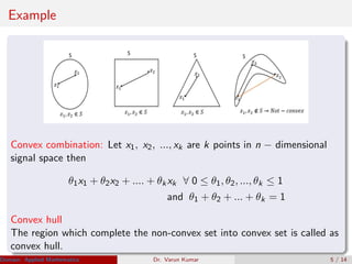 Basic terminology description in convex optimization | PPT
