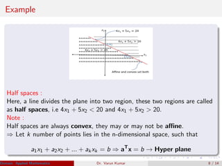 Basic terminology description in convex optimization | PPT