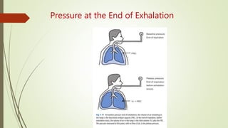 Pressure at the End of Exhalation
 