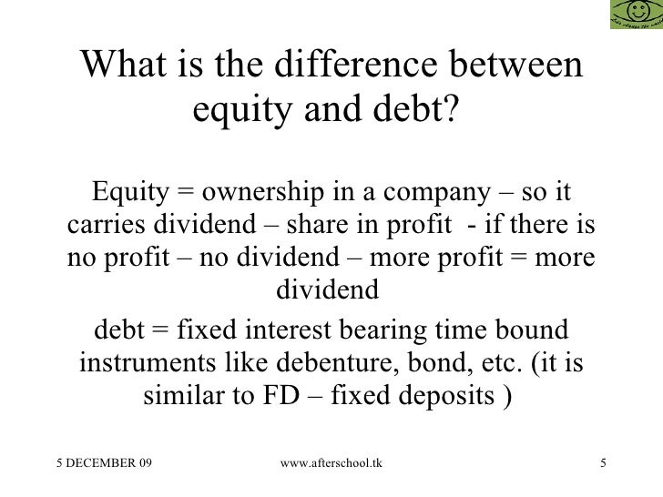 Difference between stock options and profit sharing