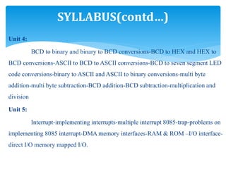 Basic terms used in microprocessor | PPT