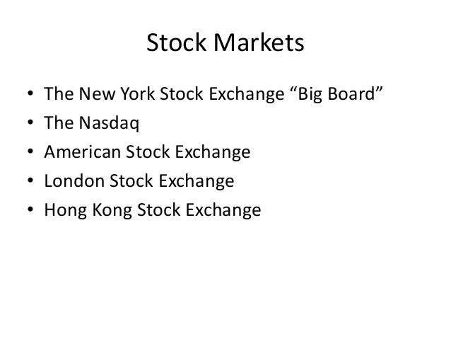 Basic trading